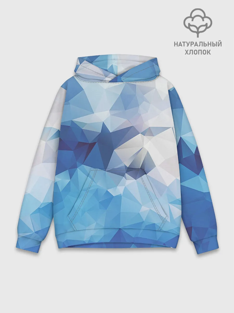 Худи мужской база хлопок / Абстракция