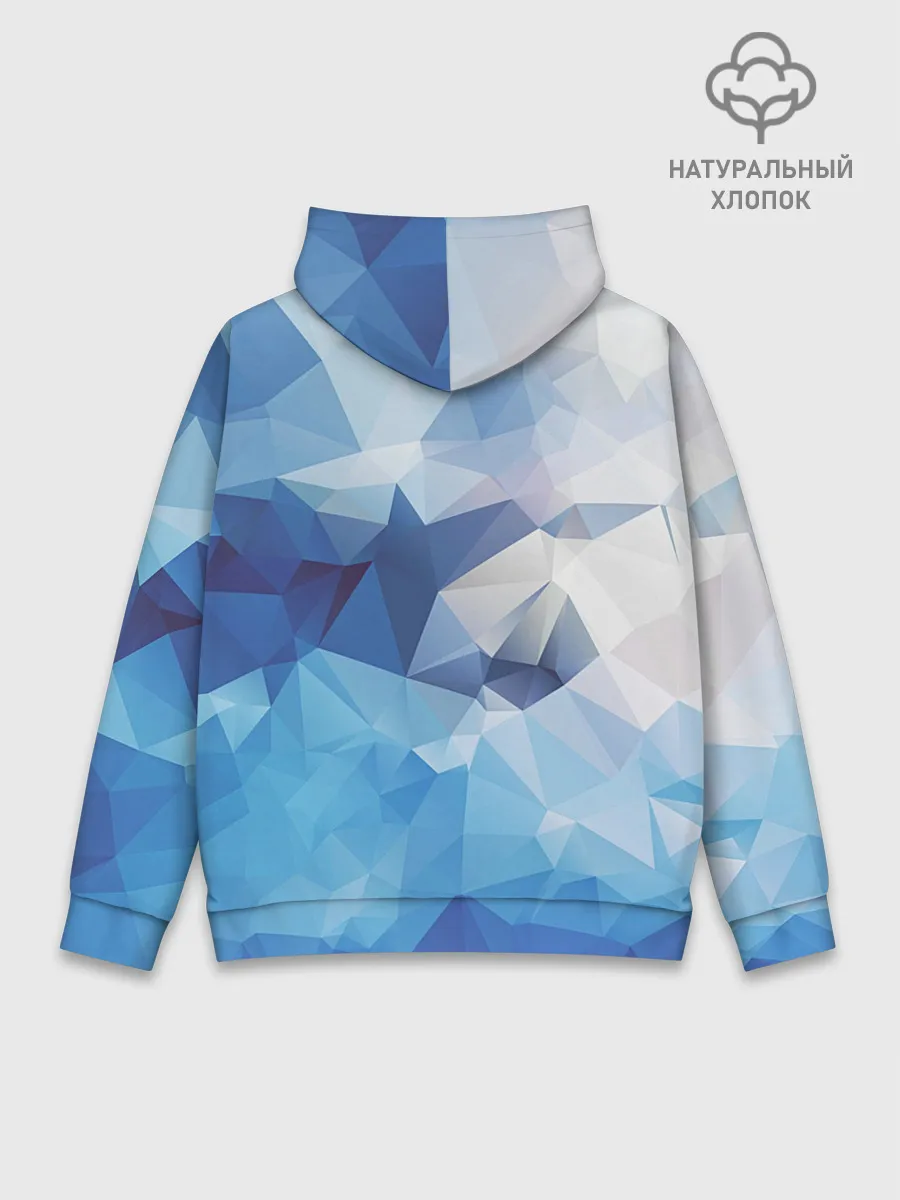 Худи мужской база хлопок / Абстракция