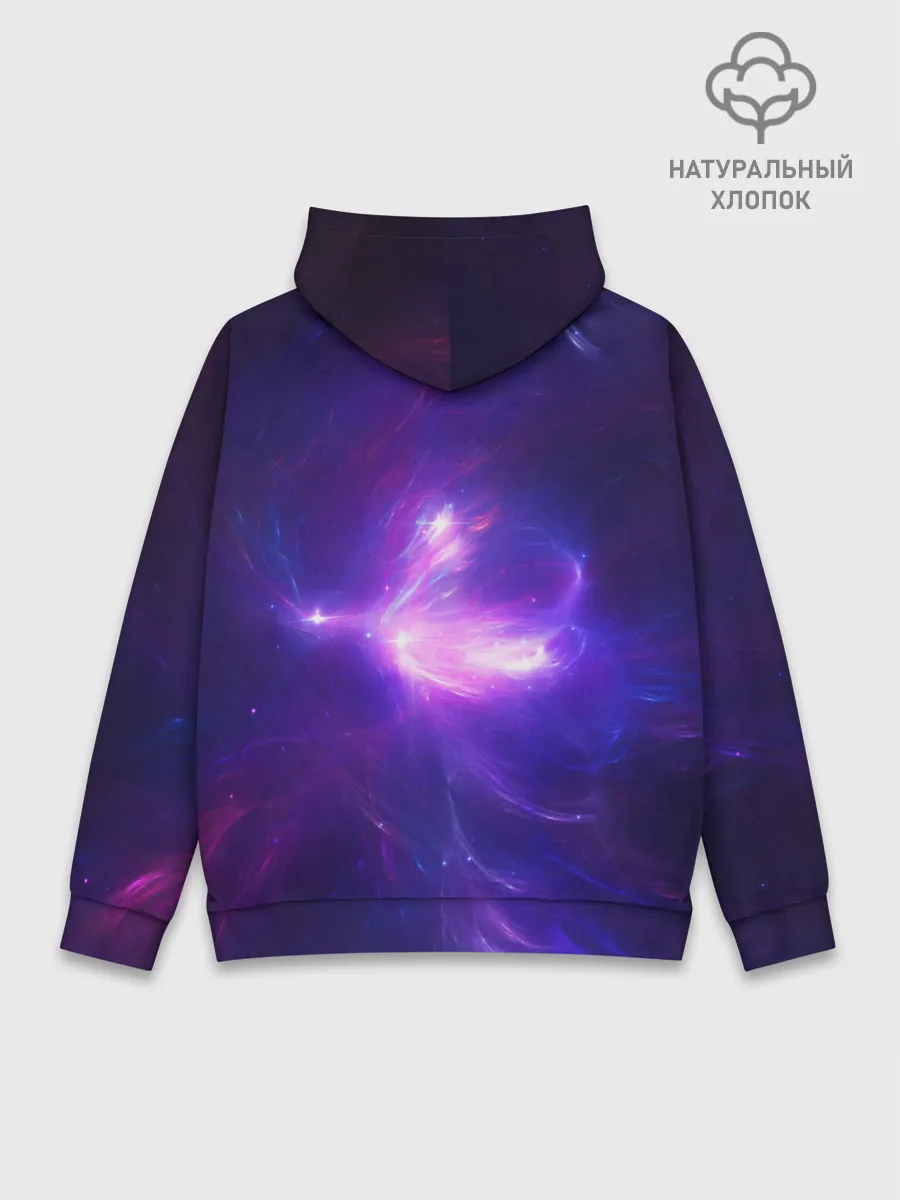 Худи мужской база хлопок / Абстракция