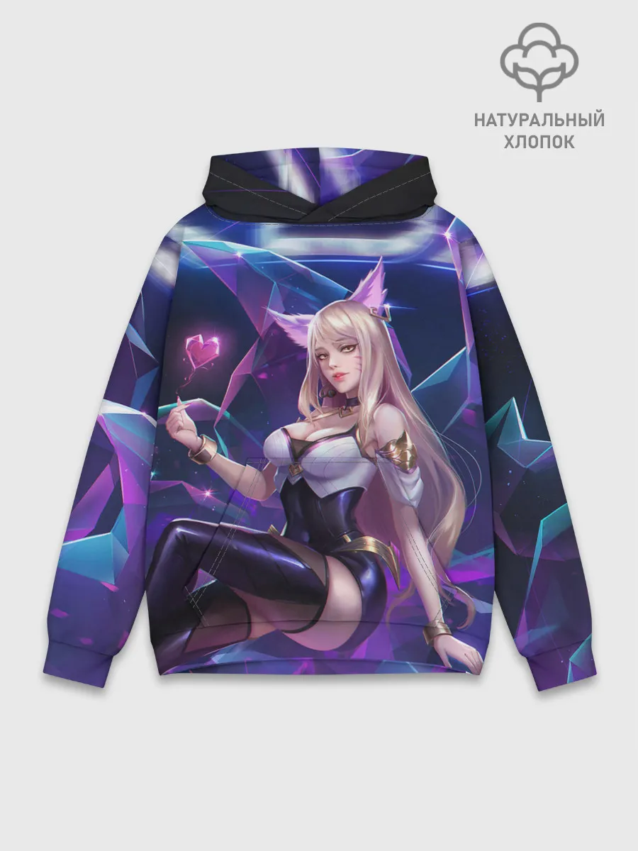 Худи мужской база хлопок / KDA League of legends