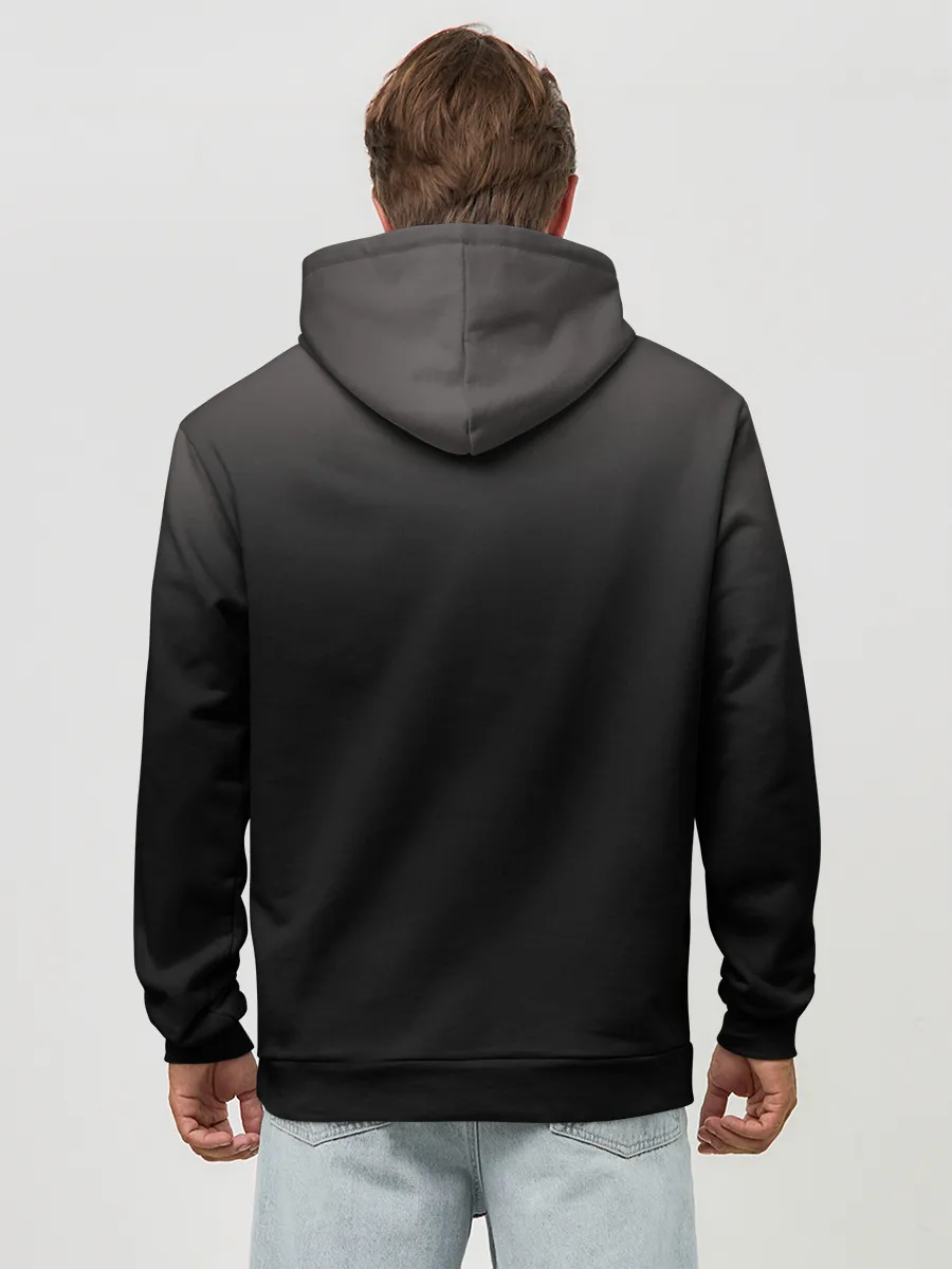 Худи мужской база хлопок / ярость Сайтамы