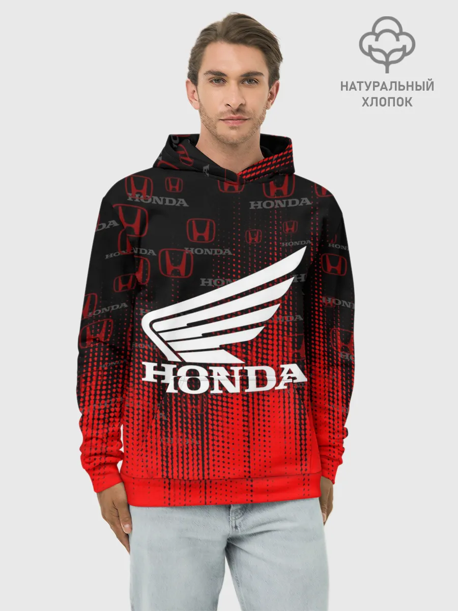 Худи мужской база хлопок / HONDA