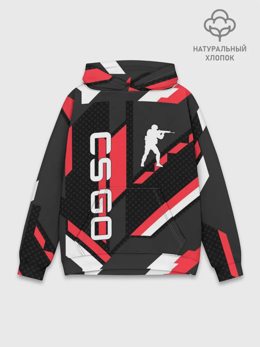 Худи мужской база хлопок / CS GO CYREX