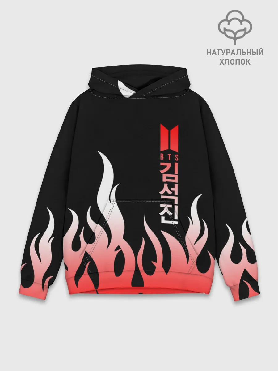 Худи мужской база хлопок / BTS