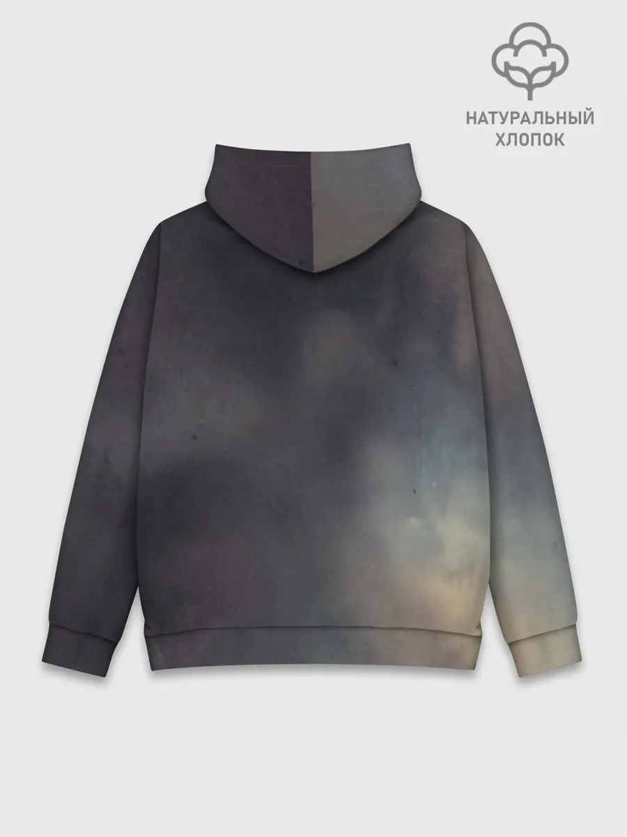 Худи мужской база хлопок / Devil of the Rhine