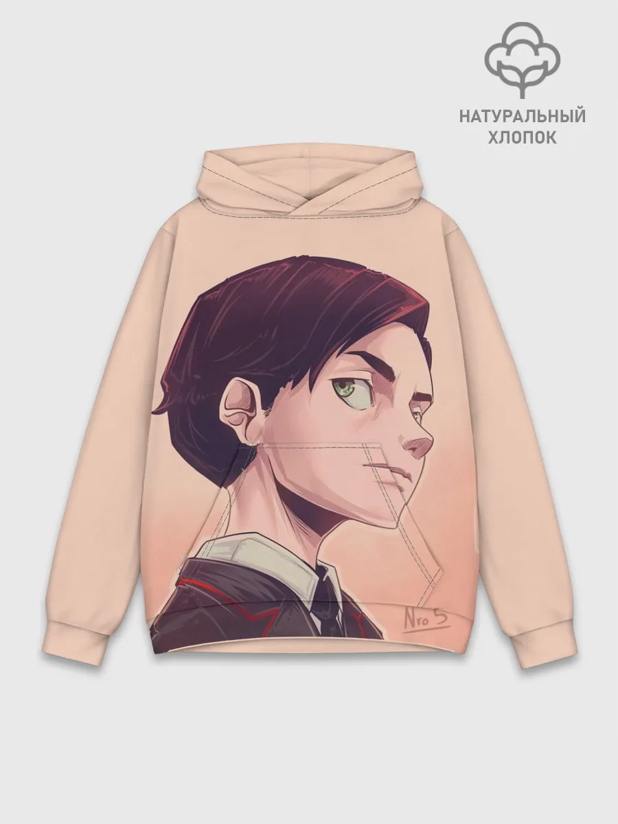 Худи мужской база хлопок / Академия Амбрелла номер пять