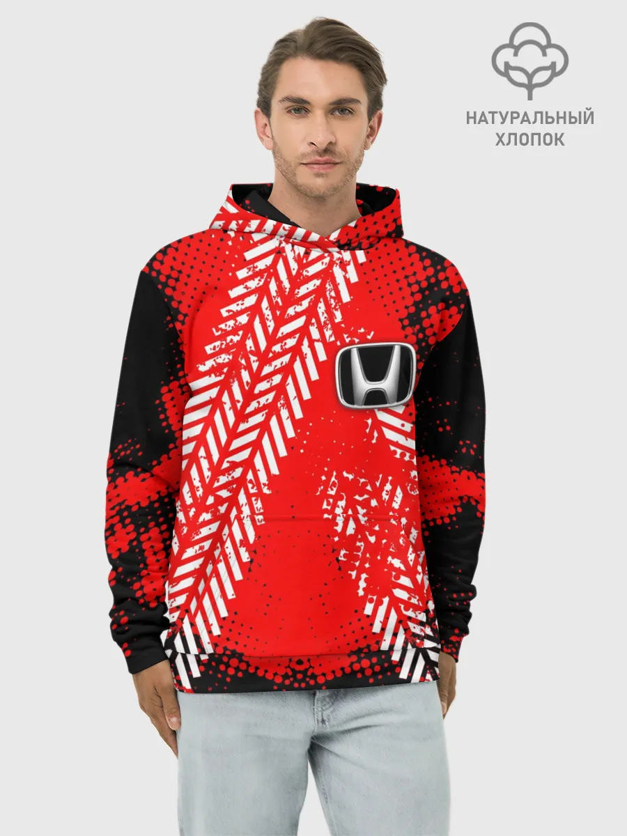 Худи мужской база хлопок / HONDA