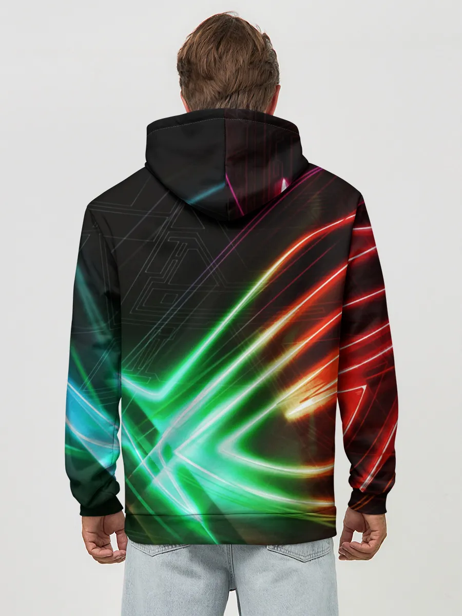 Худи мужской база хлопок / Valorant | Neon