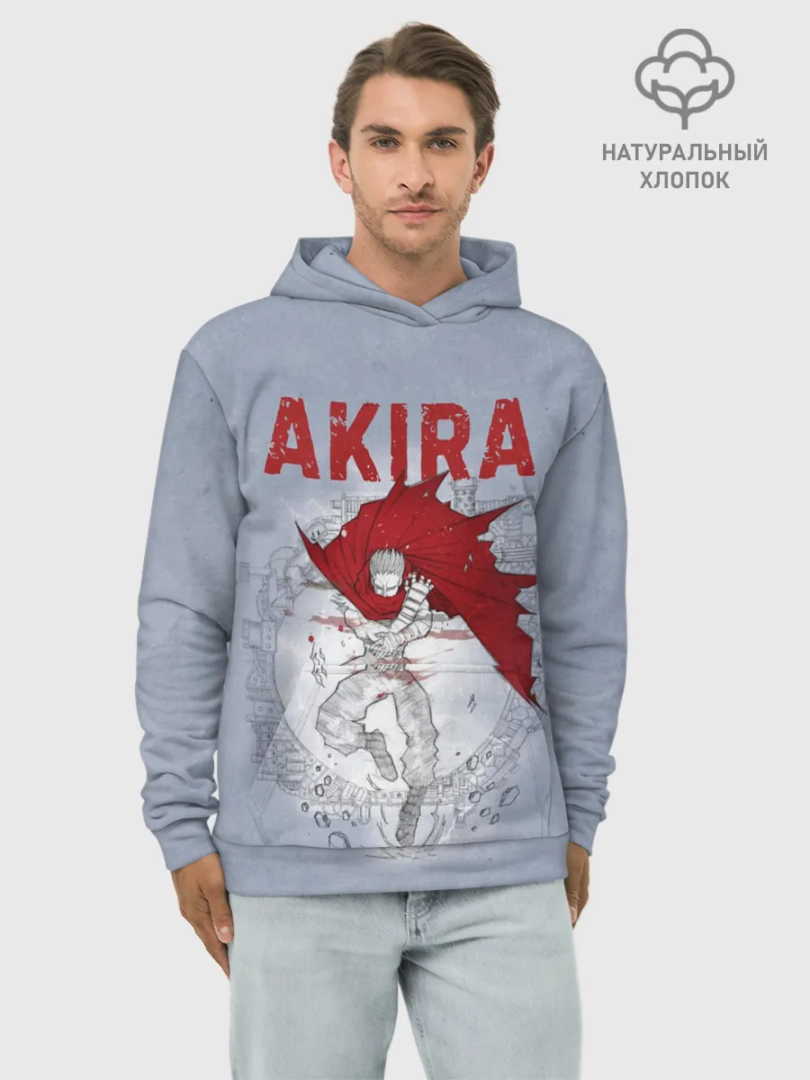 Худи мужской база хлопок / Shima Tetsuo