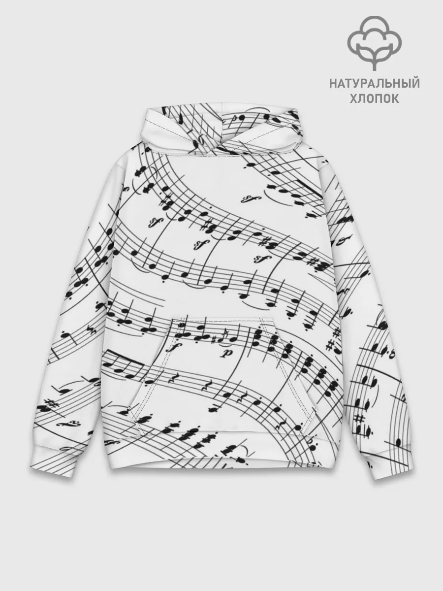 Худи мужской база хлопок / Melody | Текстура