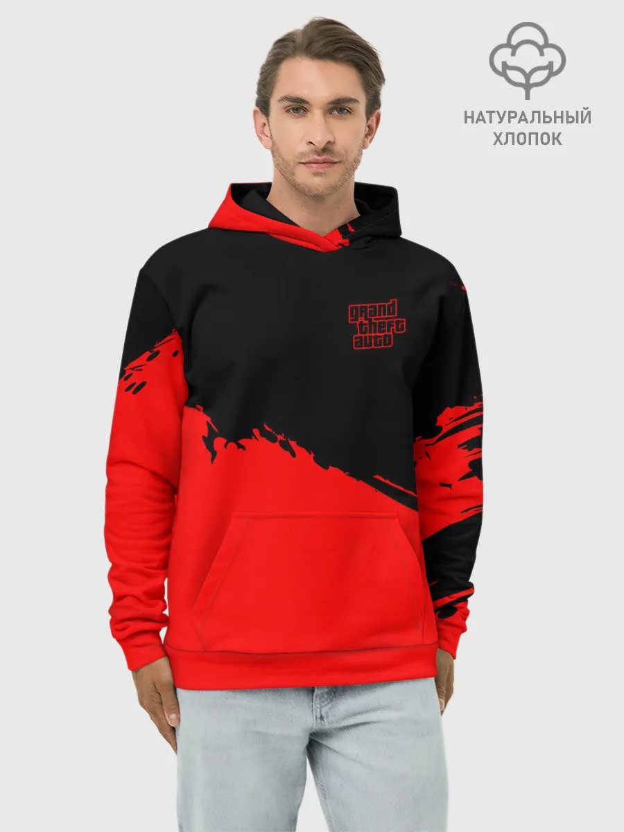 Худи мужской база хлопок / GTA