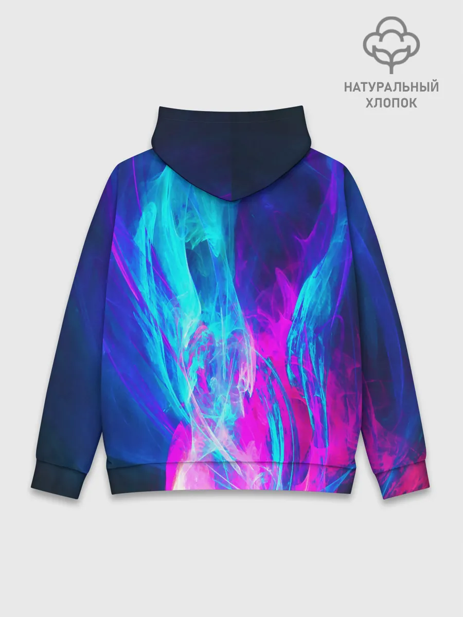 Худи мужской база хлопок / НЕОНОВЫЕ КРАСКИ