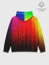Худи мужской база хлопок / АБСТРАКТНЫЕ КРАСКИ