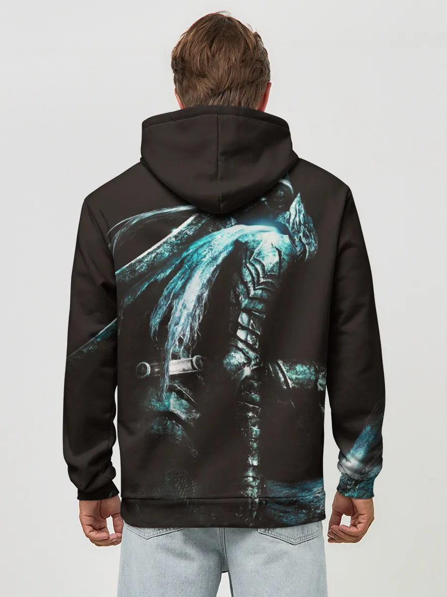 Худи мужской база хлопок / Dark Souls 3 Artorias art