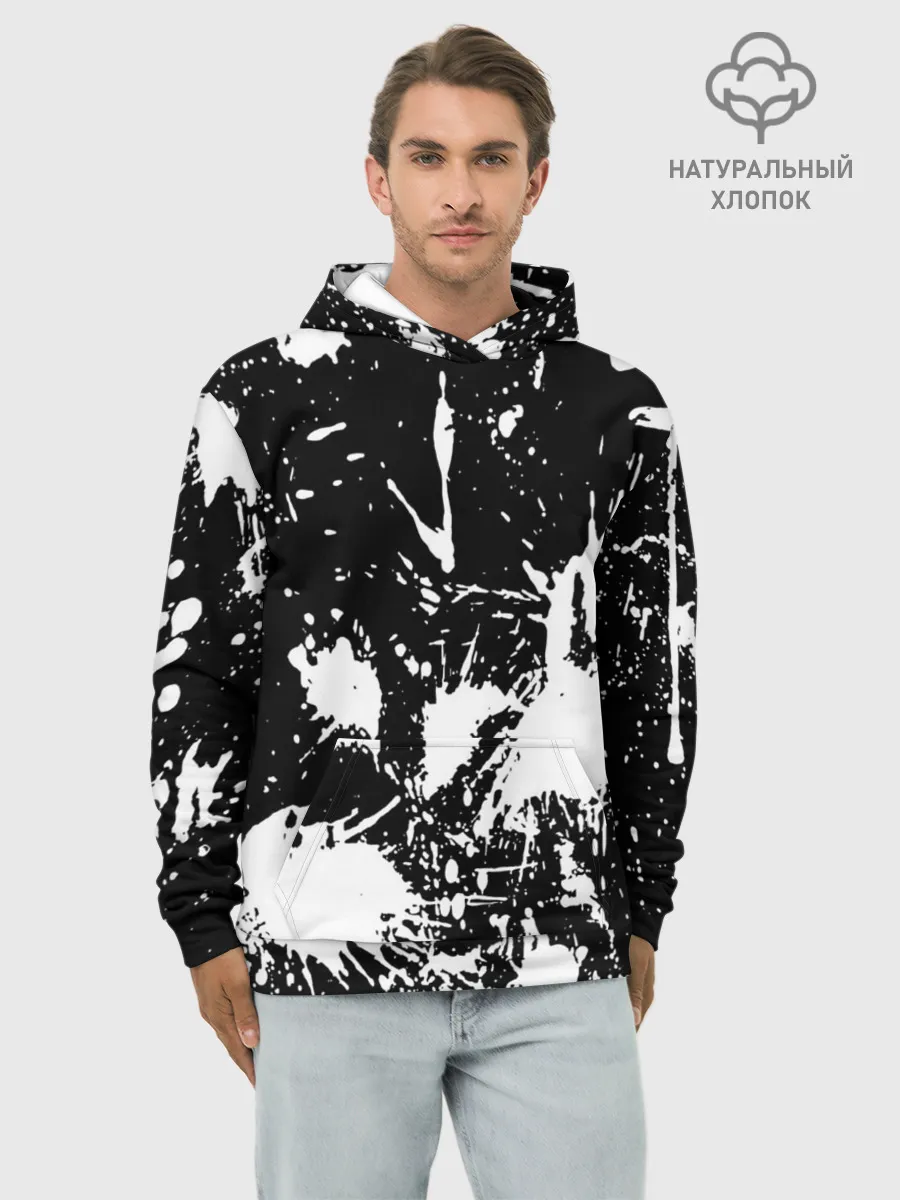 Худи мужской база хлопок / ABSTRACT