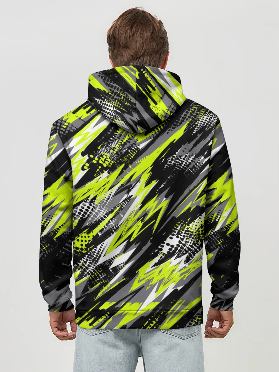 Худи мужской база хлопок / Спортивный стиль