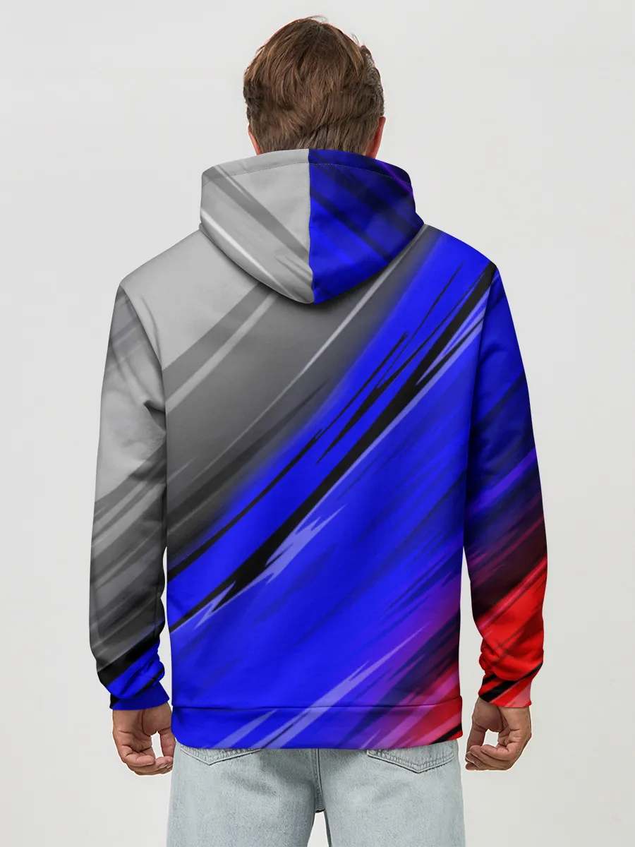 Худи мужской база хлопок / Русский Медведь