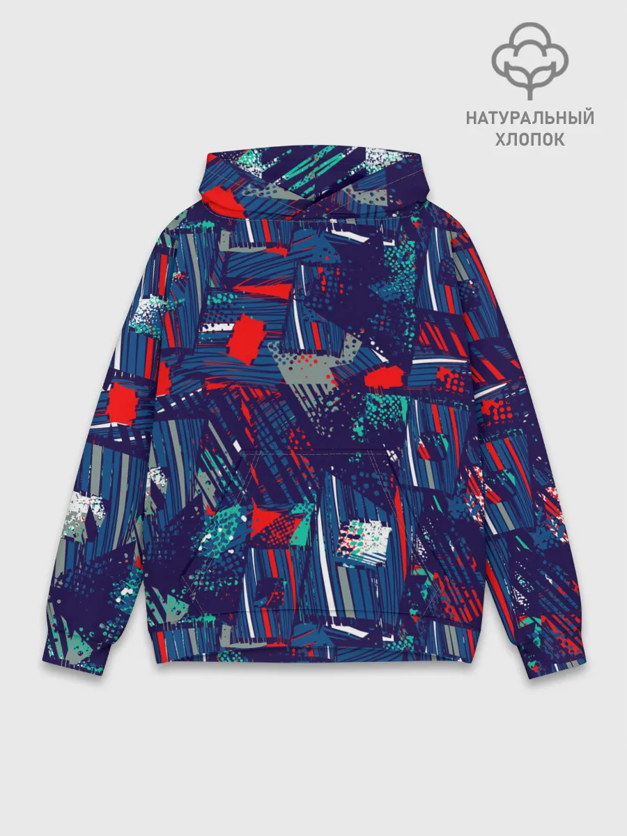 Худи мужской база хлопок / Спортивный стиль