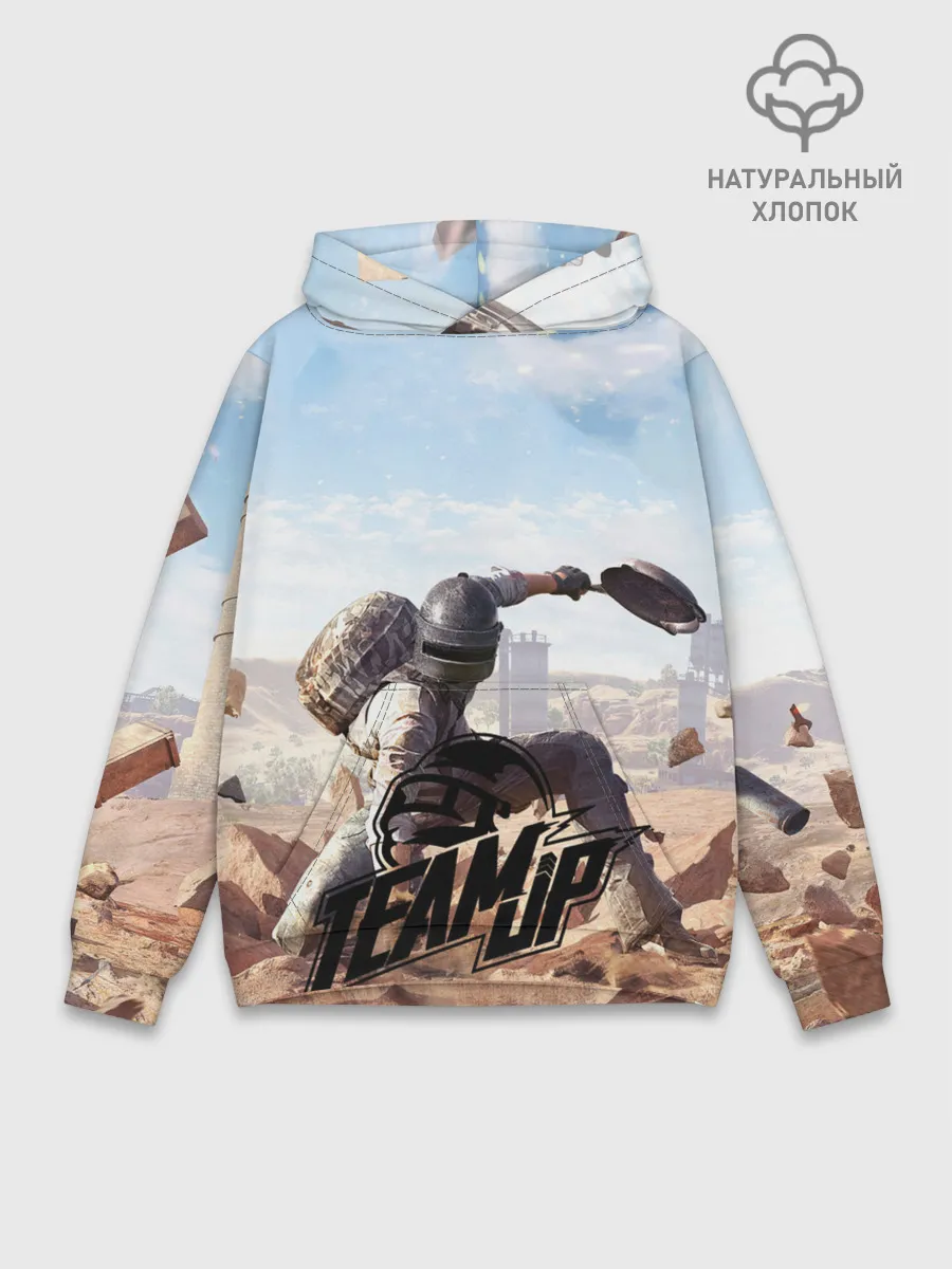 Худи мужской база хлопок / PUBG