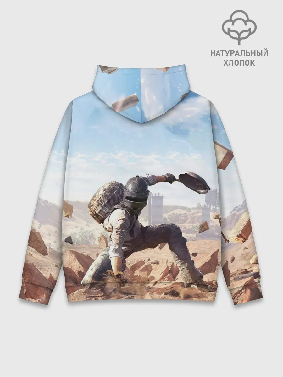 Худи мужской база хлопок / PUBG