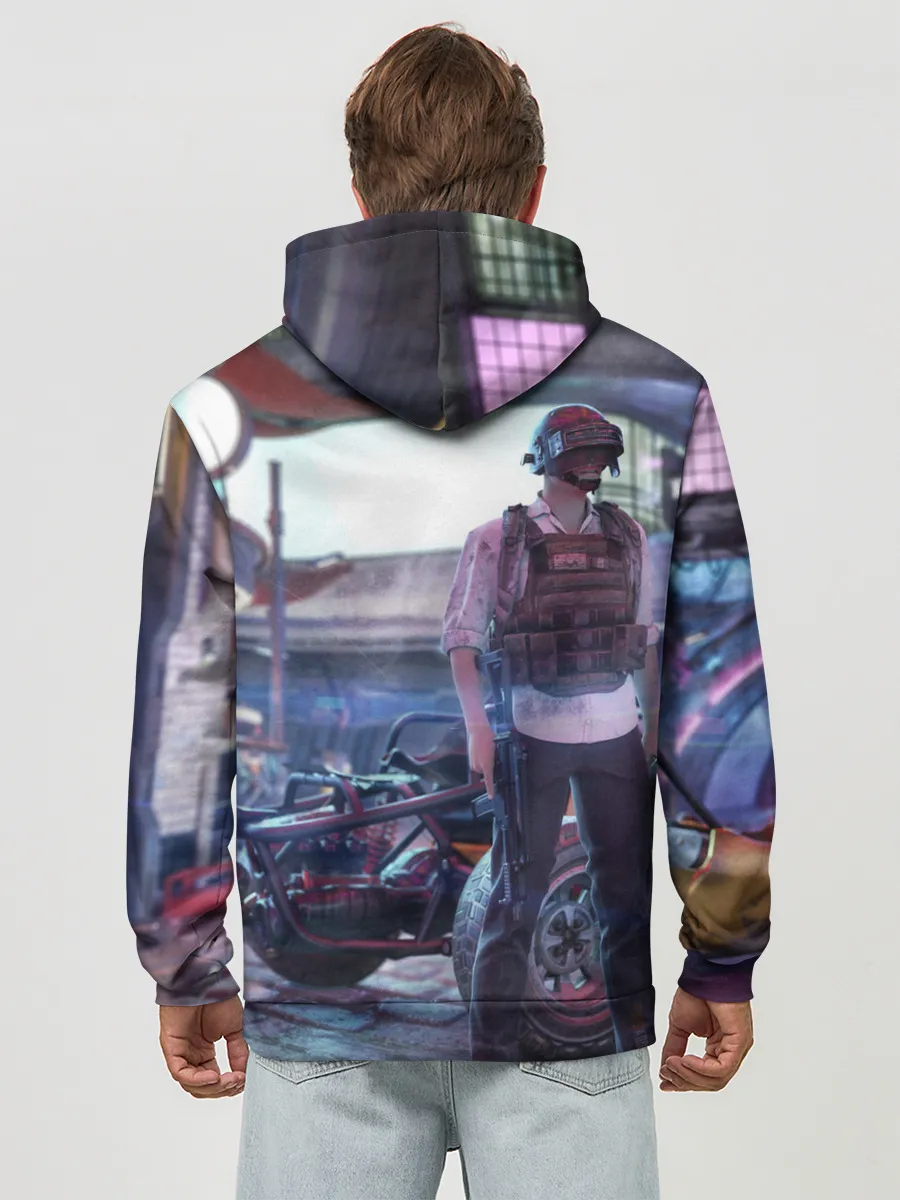 Худи мужской база хлопок / Pubg