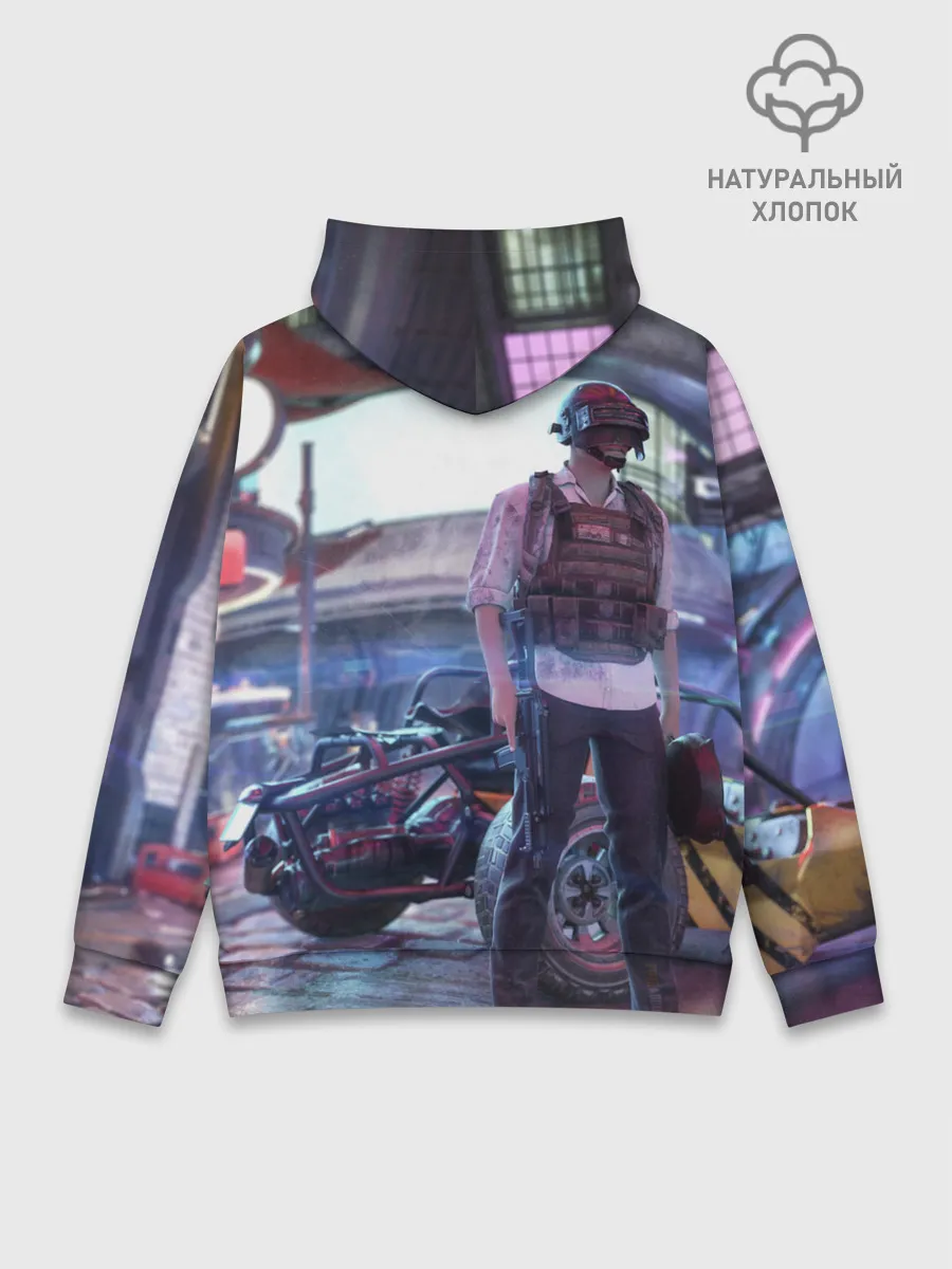 Худи мужской база хлопок / Pubg