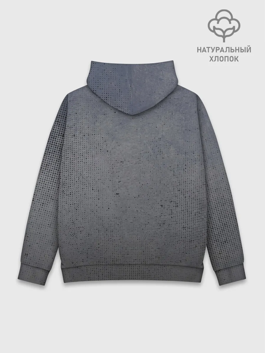 Худи мужской база хлопок / Cat Sonic