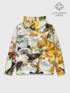 Худи мужской база хлопок / КОТЫ