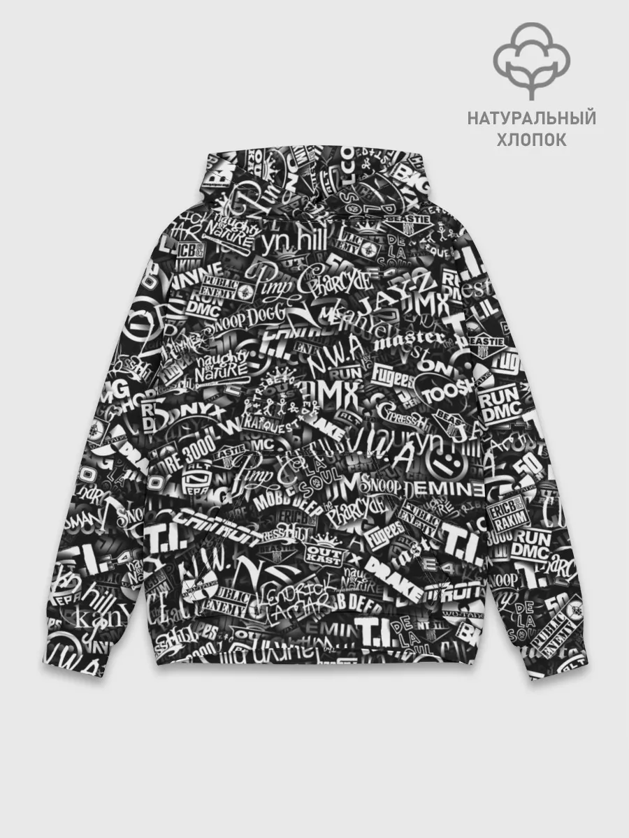 Худи мужской база хлопок / Top Hip Hop