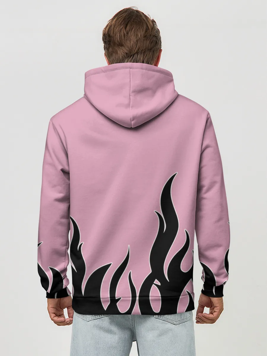 Худи мужской база хлопок / BlackPink