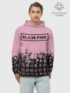 Худи мужской база хлопок / BlackPink