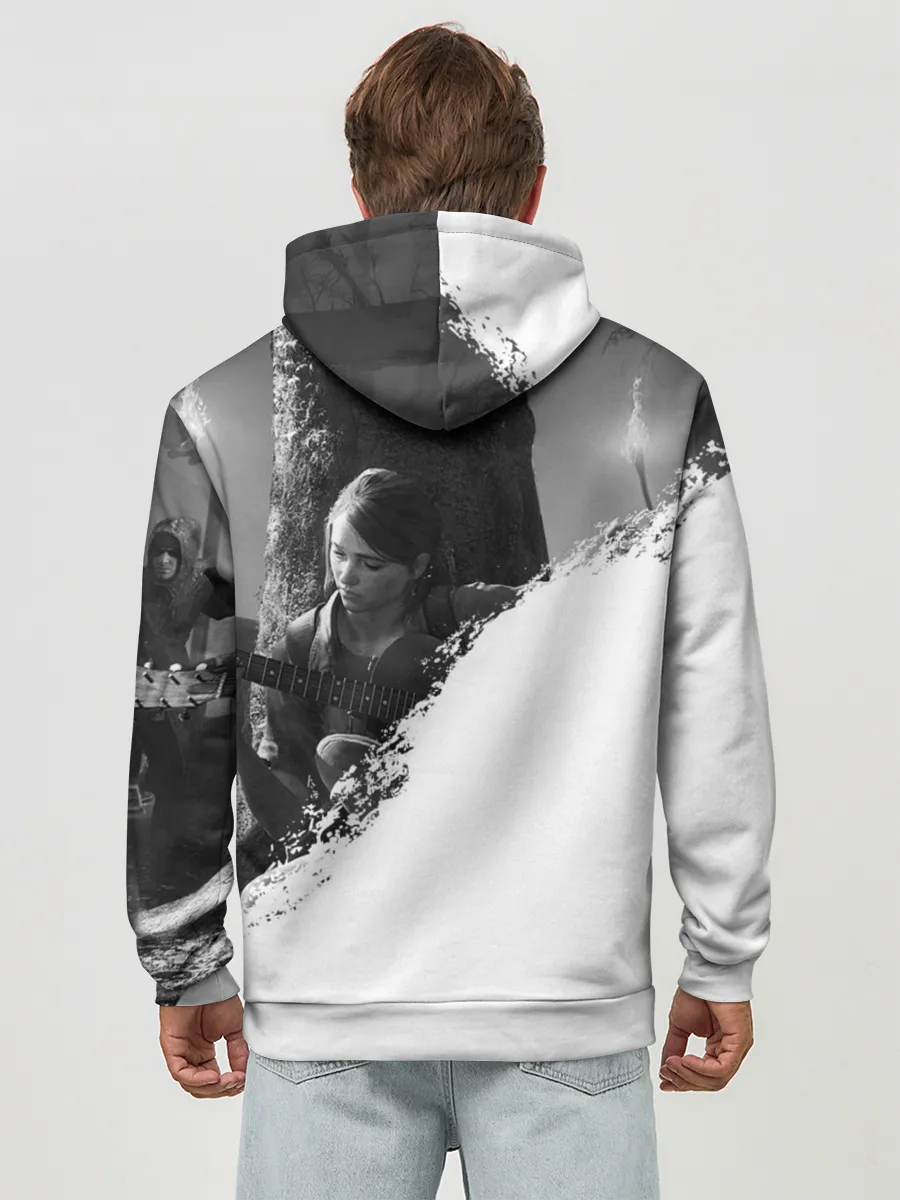 Худи мужской база хлопок / ОДНИ ИЗ НАС 2 ЭЛЛИ