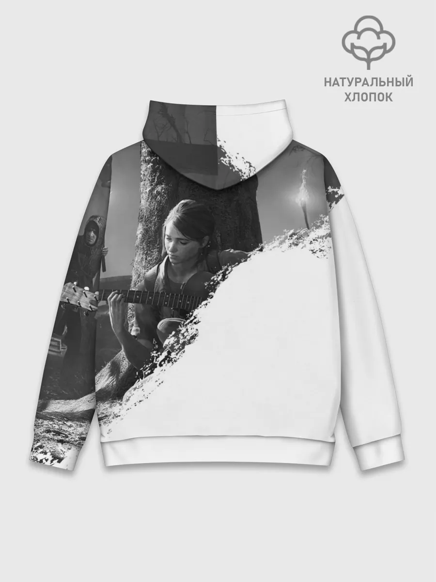 Худи мужской база хлопок / ОДНИ ИЗ НАС 2 ЭЛЛИ