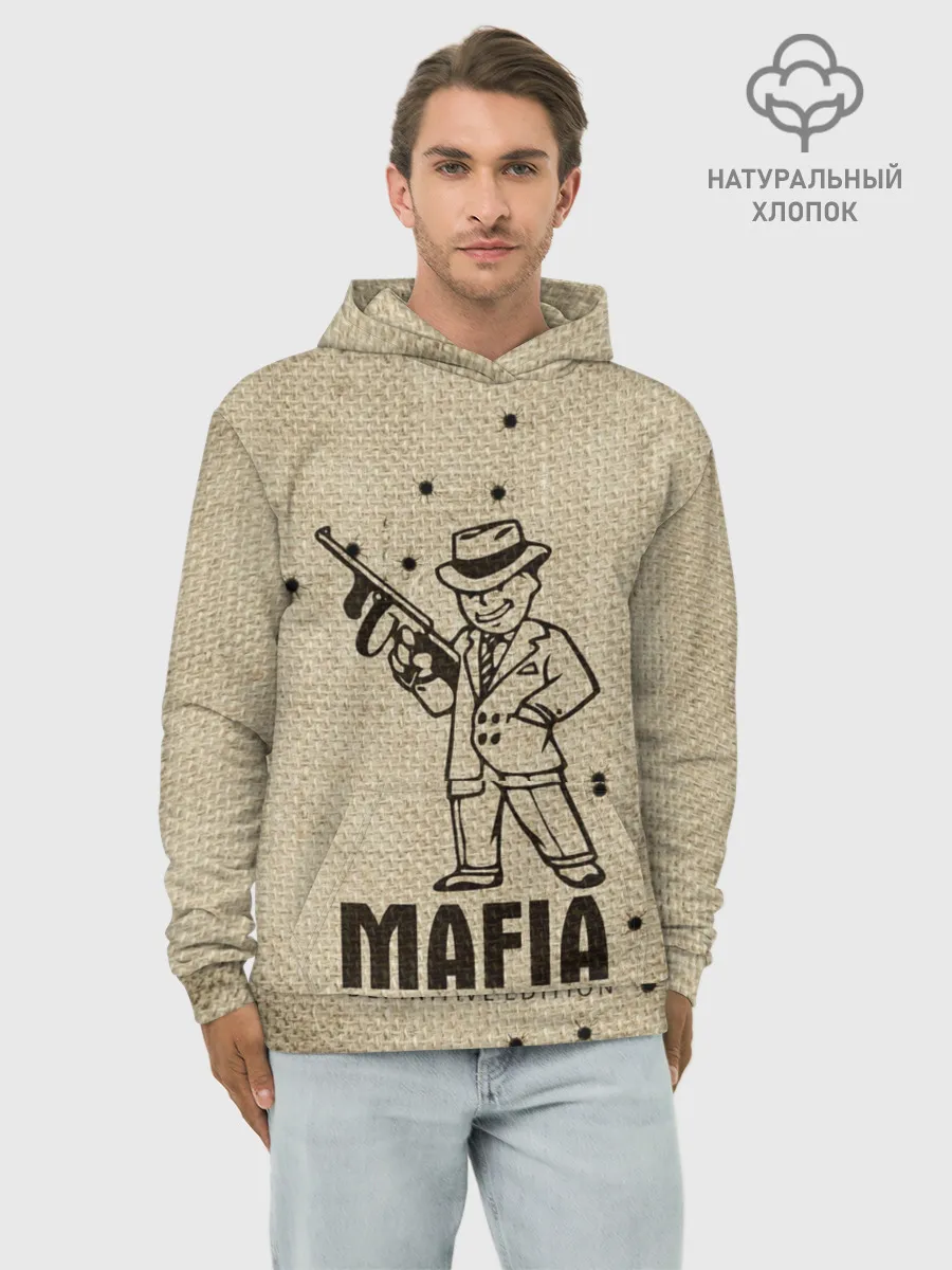 Худи мужской база хлопок / Mafia 2