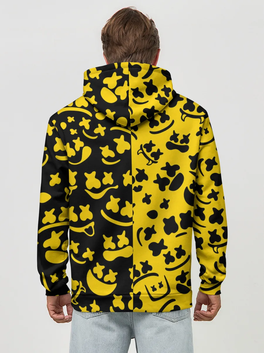 Худи мужской база хлопок / FORTNITE x MARSHMELLO