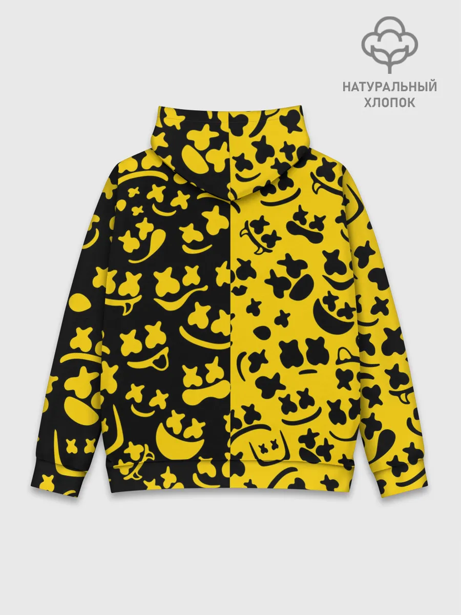 Худи мужской база хлопок / FORTNITE x MARSHMELLO