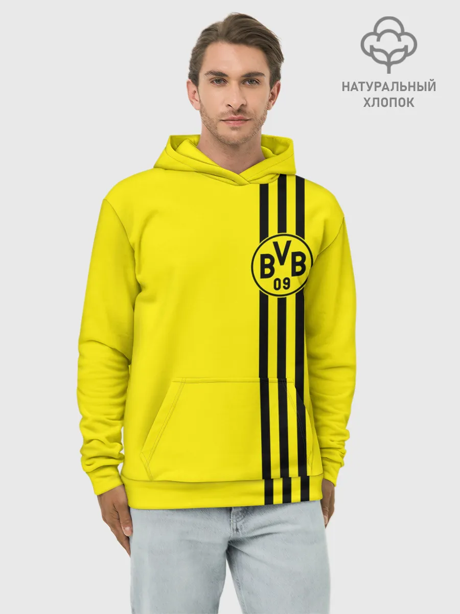 Худи мужской база хлопок / BORUSSIA | БОРУССИЯ