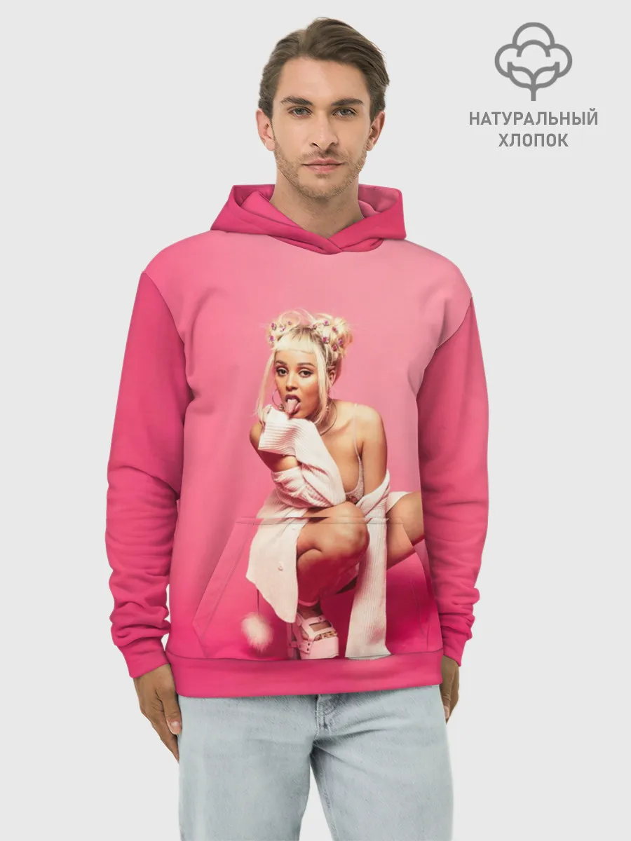 Худи мужской база хлопок / DOJA CAT