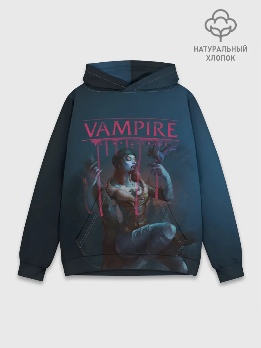 Худи мужской база хлопок / Vampire: The Masquerade