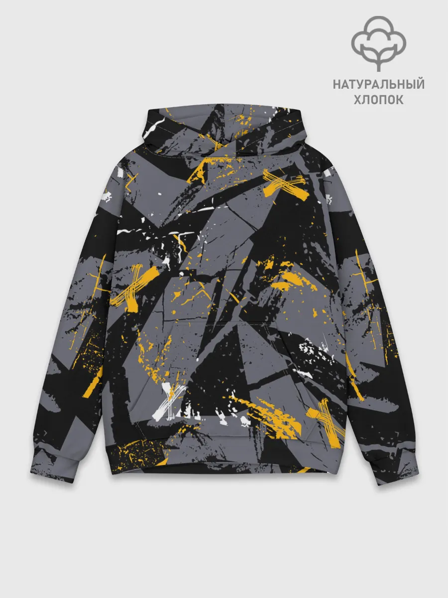 Худи мужской база хлопок / Спортивный стиль