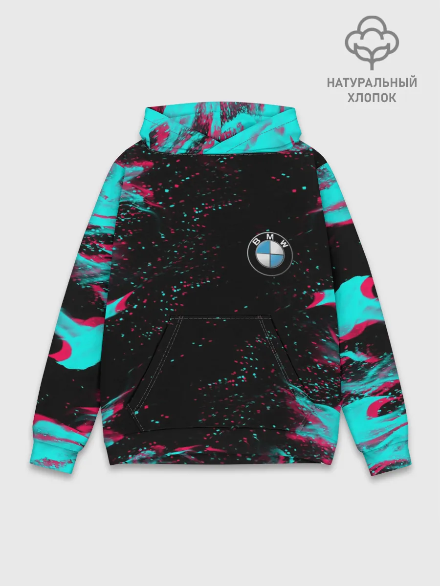 Худи мужской база хлопок / BMW