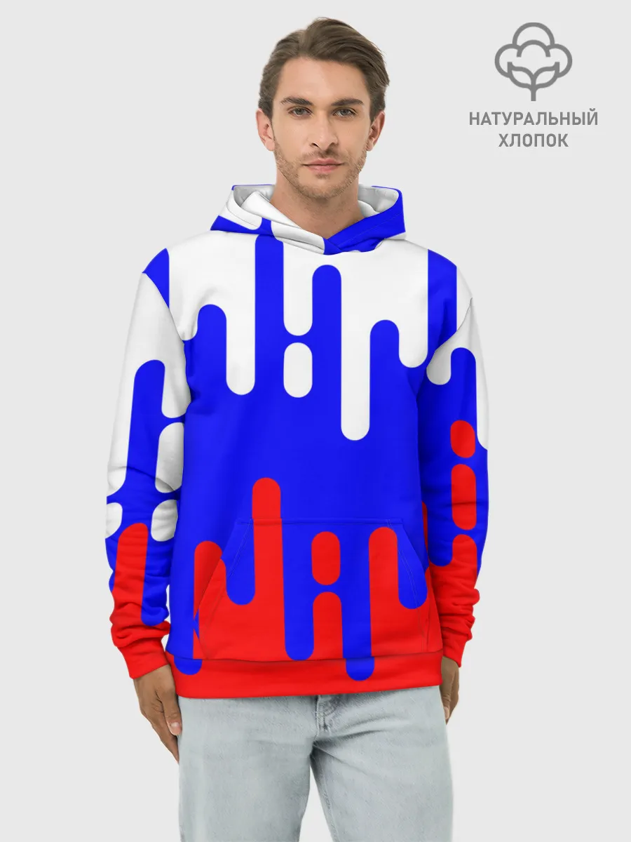 Худи мужской база хлопок / Россия.