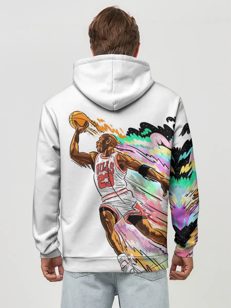 Худи мужской база хлопок / МАЙКЛ ДЖОРДАН