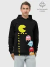 Худи мужской база хлопок / Pac-man