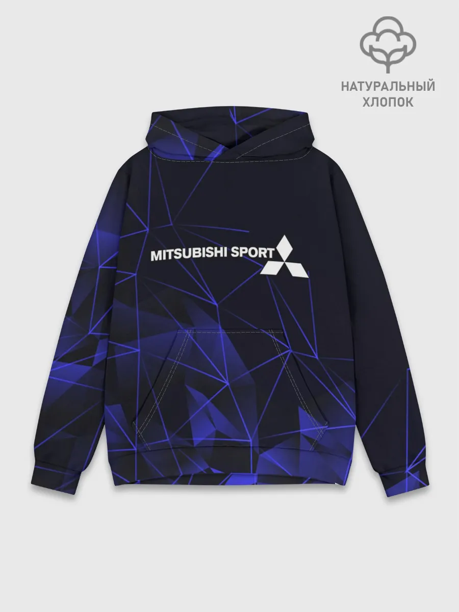 Худи мужской база хлопок / MITSUBISHI