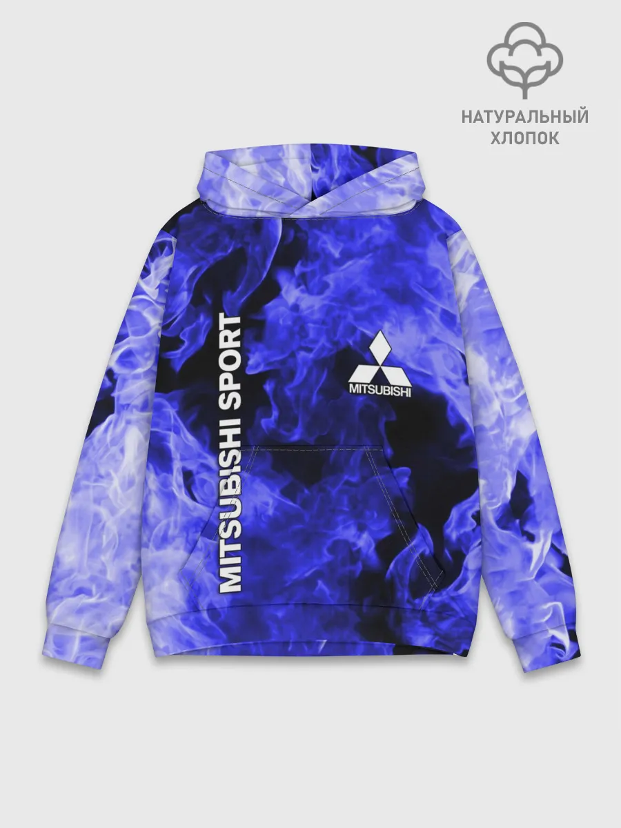 Худи мужской база хлопок / MITSUBISHI