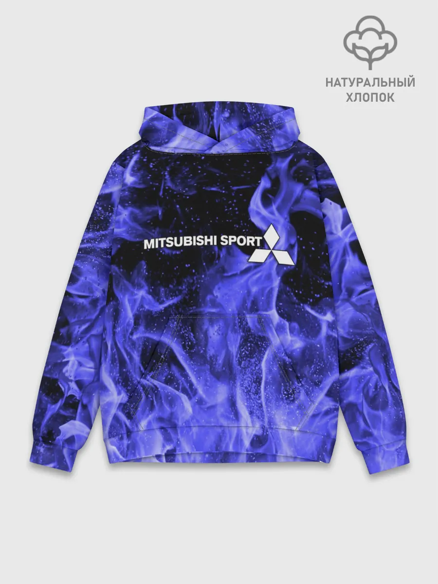 Худи мужской база хлопок / MITSUBISHI