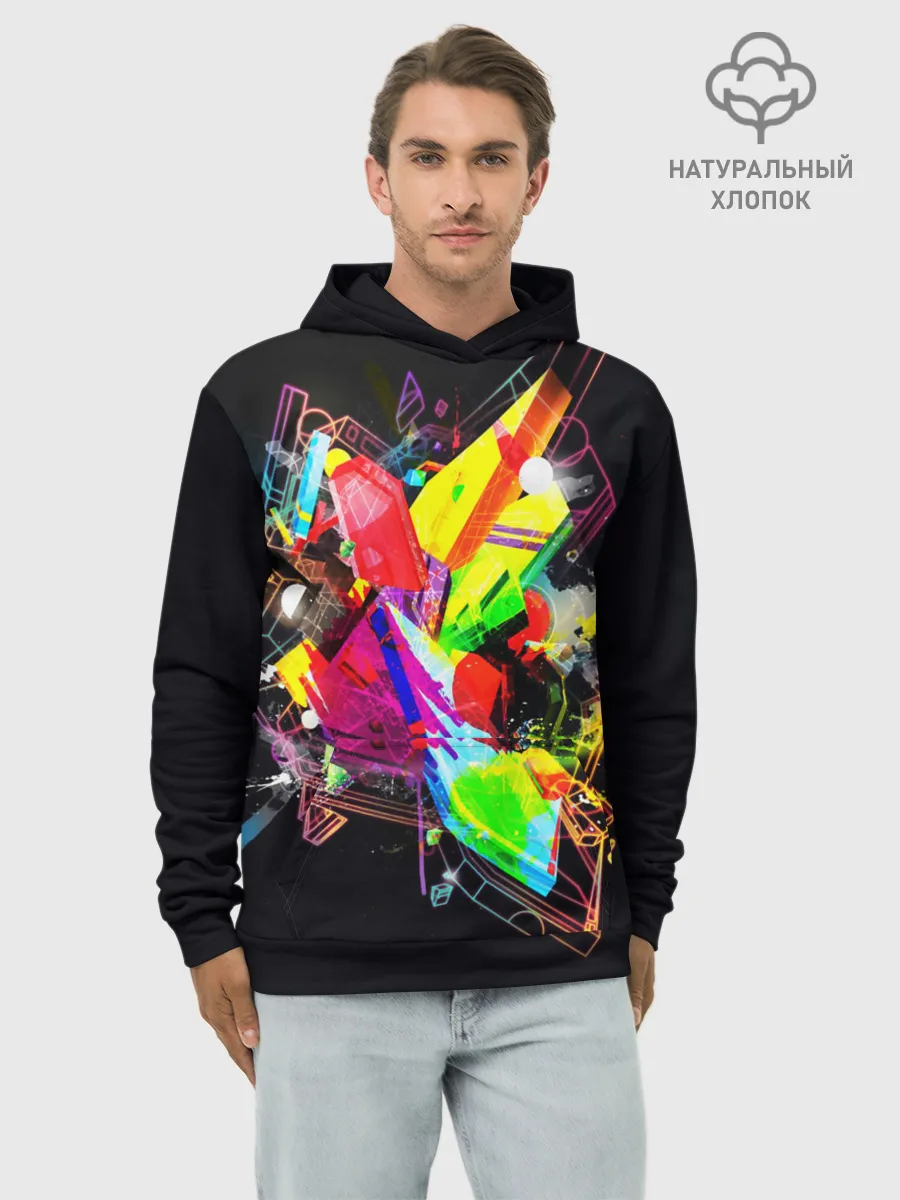 Худи мужской база хлопок / УЛИЧНЫЙ СТИЛЬ