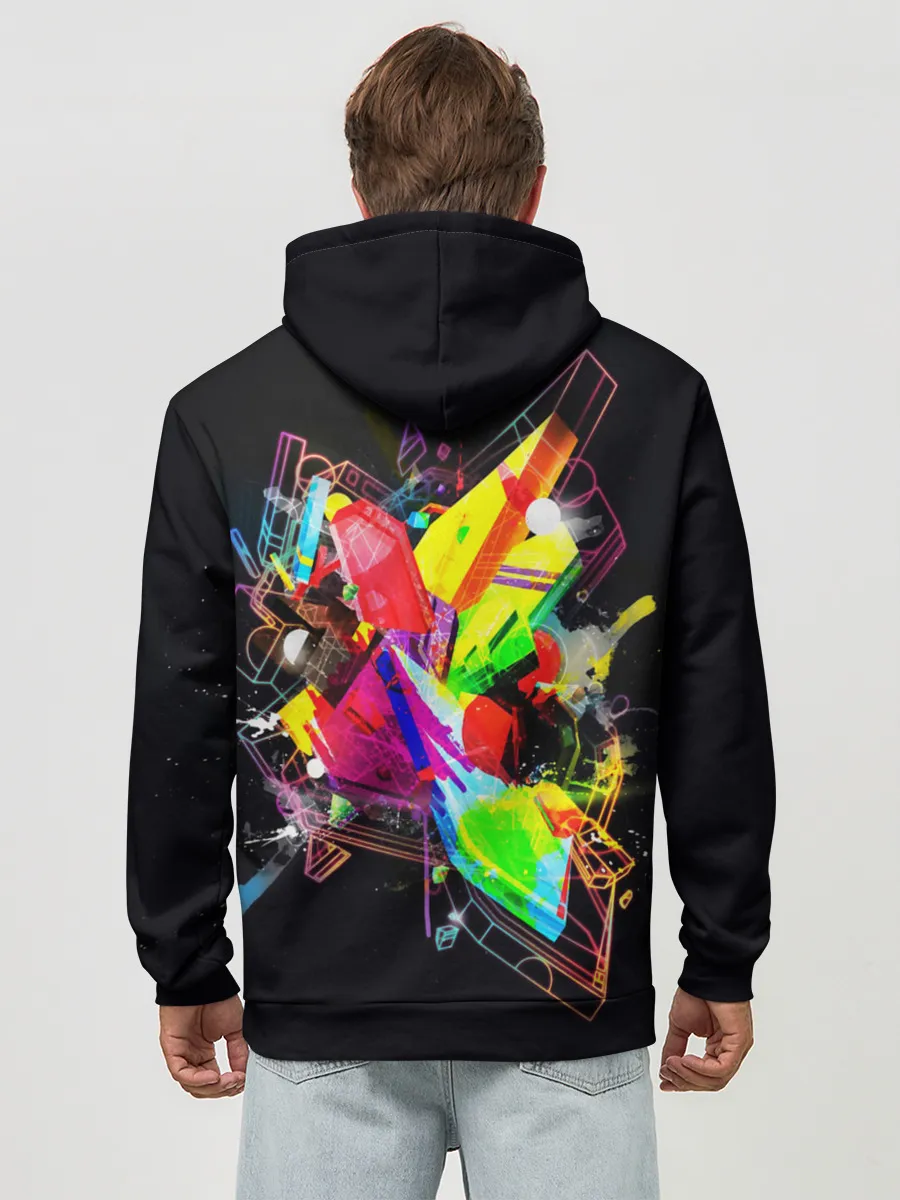 Худи мужской база хлопок / УЛИЧНЫЙ СТИЛЬ