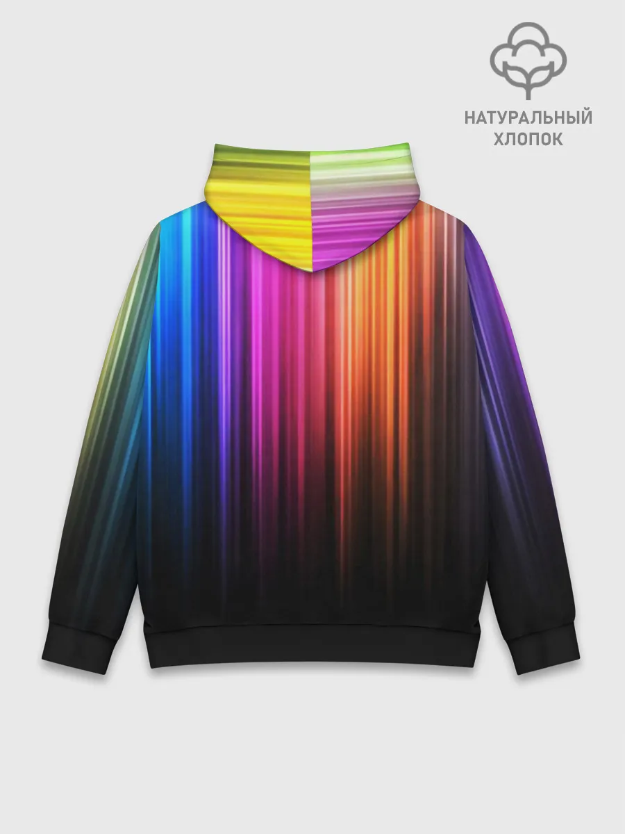 Худи мужской база хлопок / НЕОНОВЫЙ ЦВЕТ